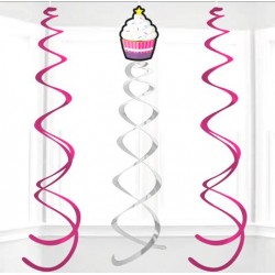 Espirales - Cupcakes Rosas
