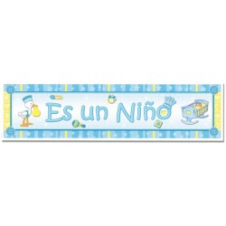Banner 86cm - Es Un Niño