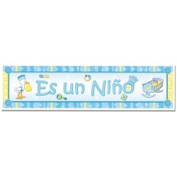 Banner 86cm - Es Un Niño